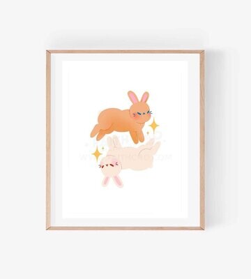 Bingsoo and Yuzu 8x10 Print
