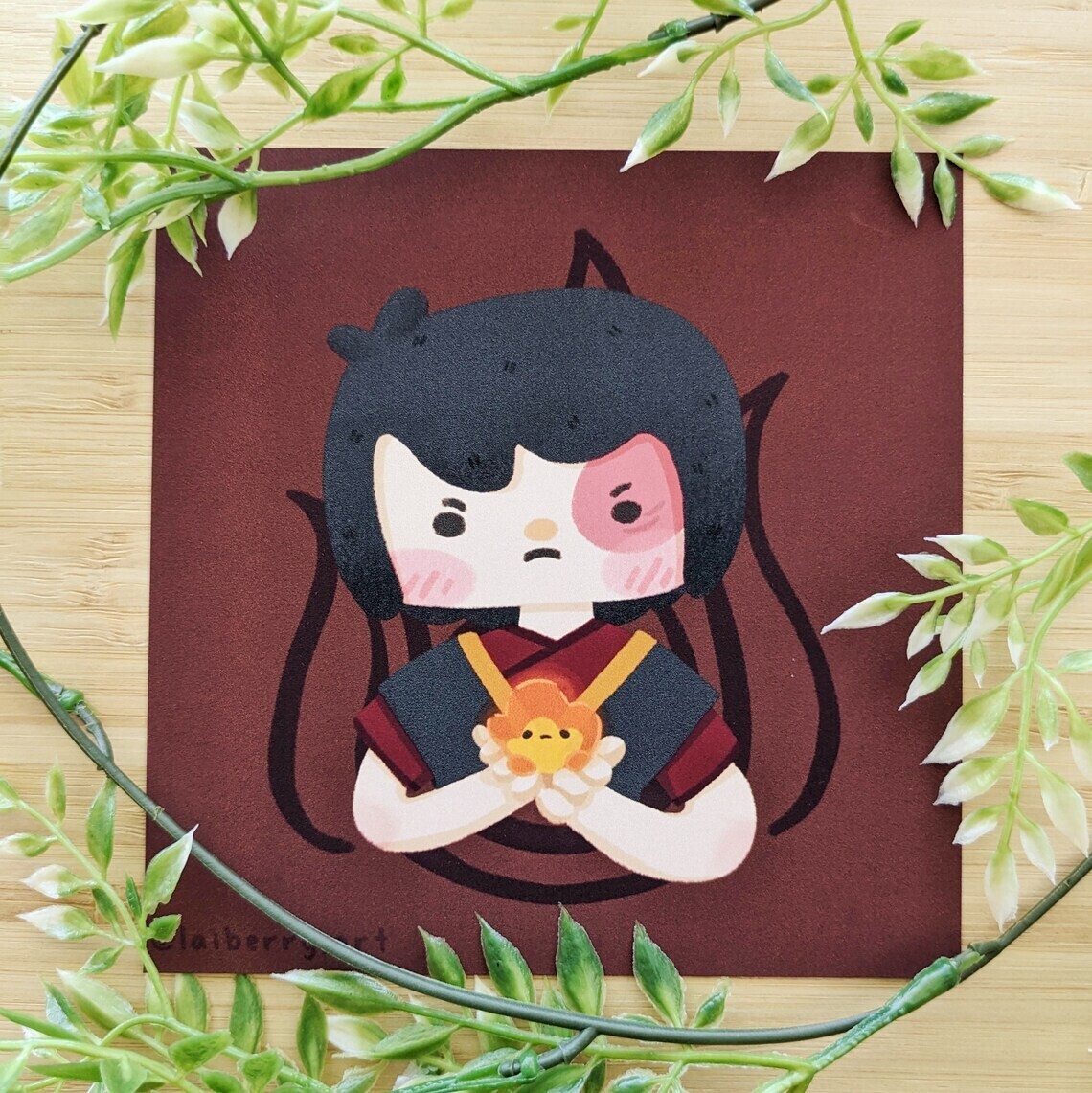 Zuko and Calcifer Art Print