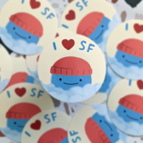 I Heart Karl SF Sticker