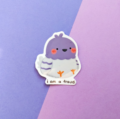 I am a Fraud Pigeon Sticker