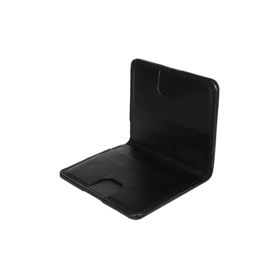 Leather Vertical Bifold Wallet