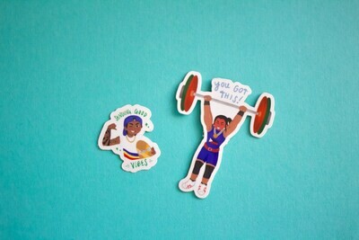Filipina Olympian Stickers
