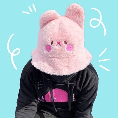Bunny Bucket Hat - Pink