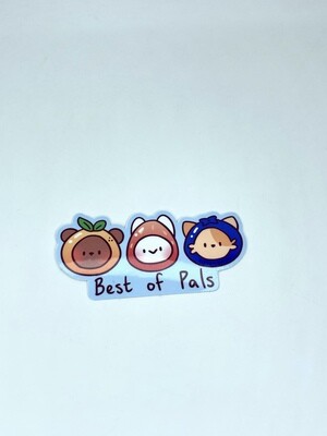 Sticker, Best Of Pals Trio Sticker, Best Of Pals Trio