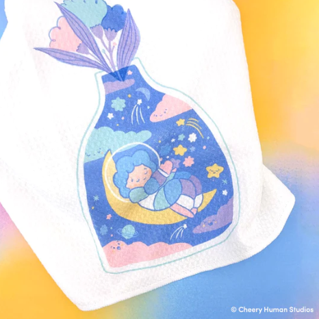 Kitchen/Tea Towel, Celestial Nap