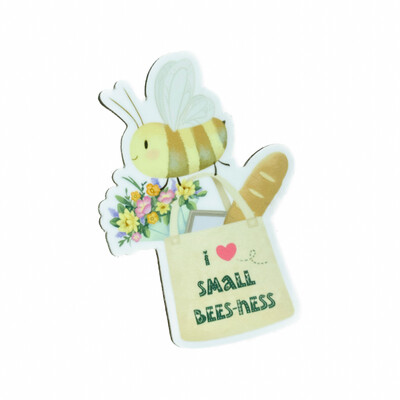 Small bees-ness Sticker
