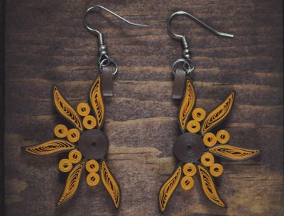 Surya-Sun Earrings