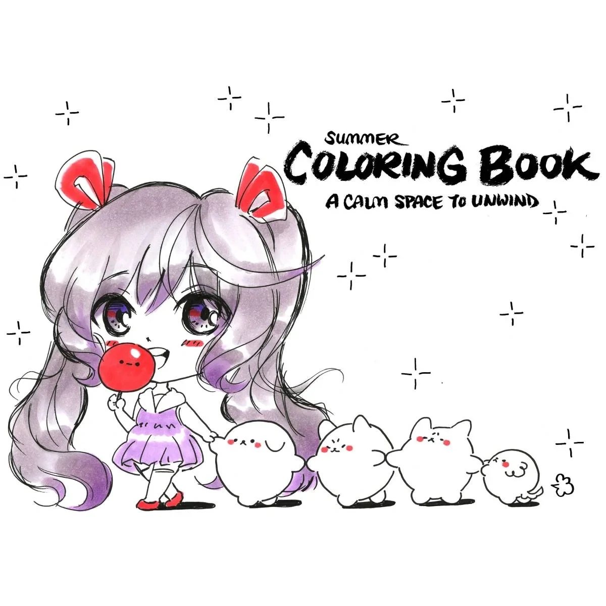 Summer Coloring Book Summer Coloring Book