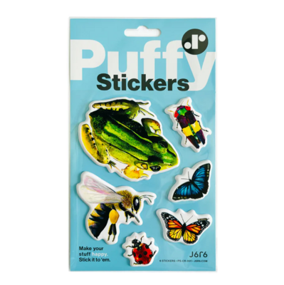 Critter Puffy Sticker Sheet (PS-CR-001)