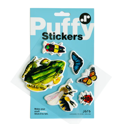 Critter Puffy Sticker Sheet (PS-CR-001)
