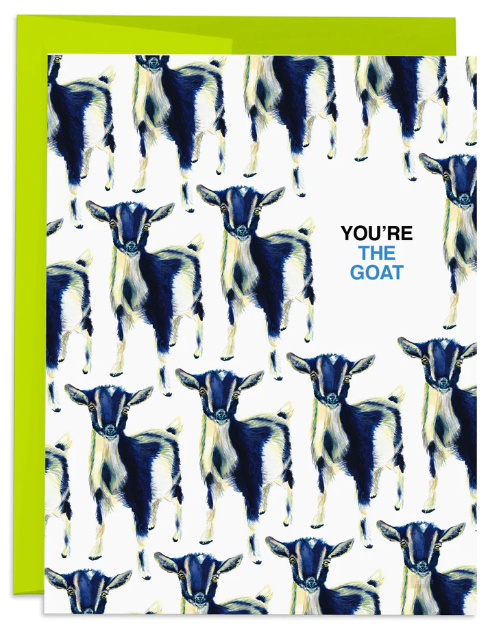 You're The Goat Everyday Card (AN-GC-008) You're The Goat Everyday Card (AN-GC-008)
