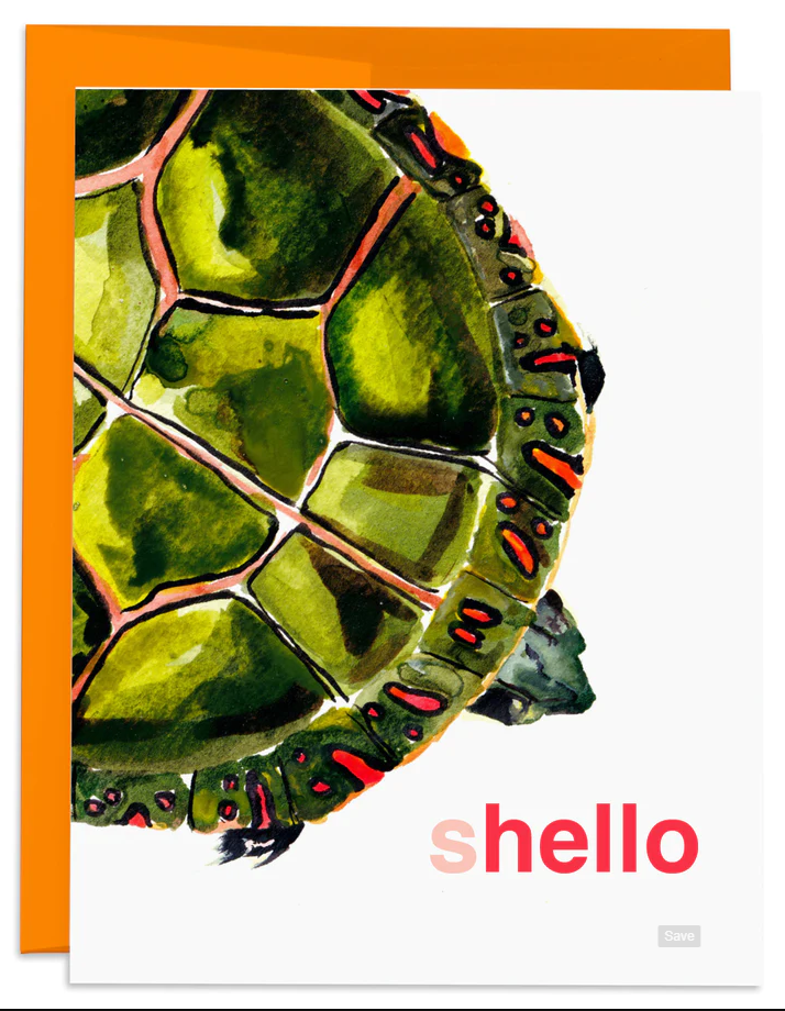 Turtle Shello Everyday Card (RE-GC-002)