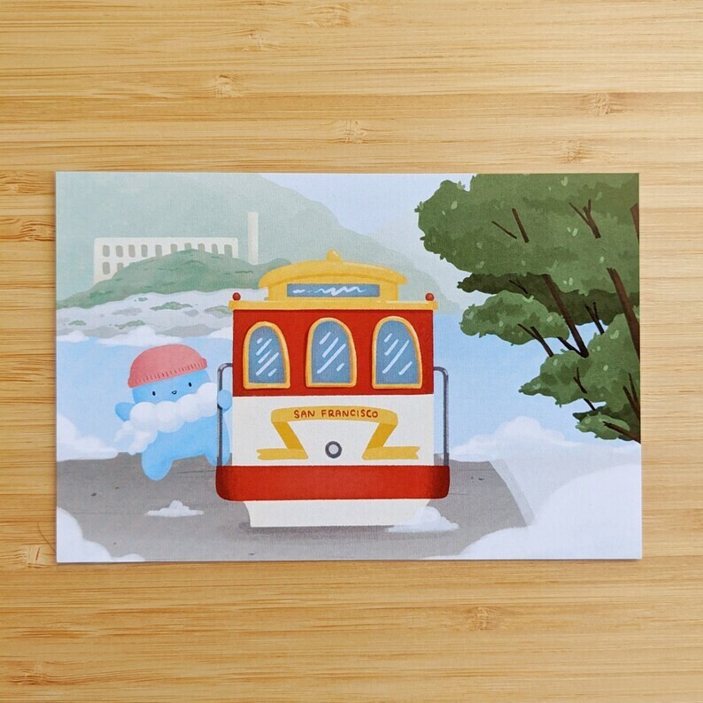 Karl Postcard Set of 4