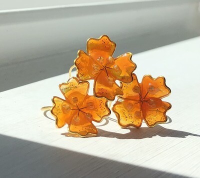 Pinky Ring, California Poppy
