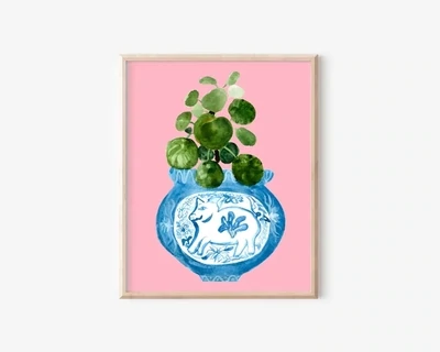 Chinese Zodiac Plant 8x10 Print