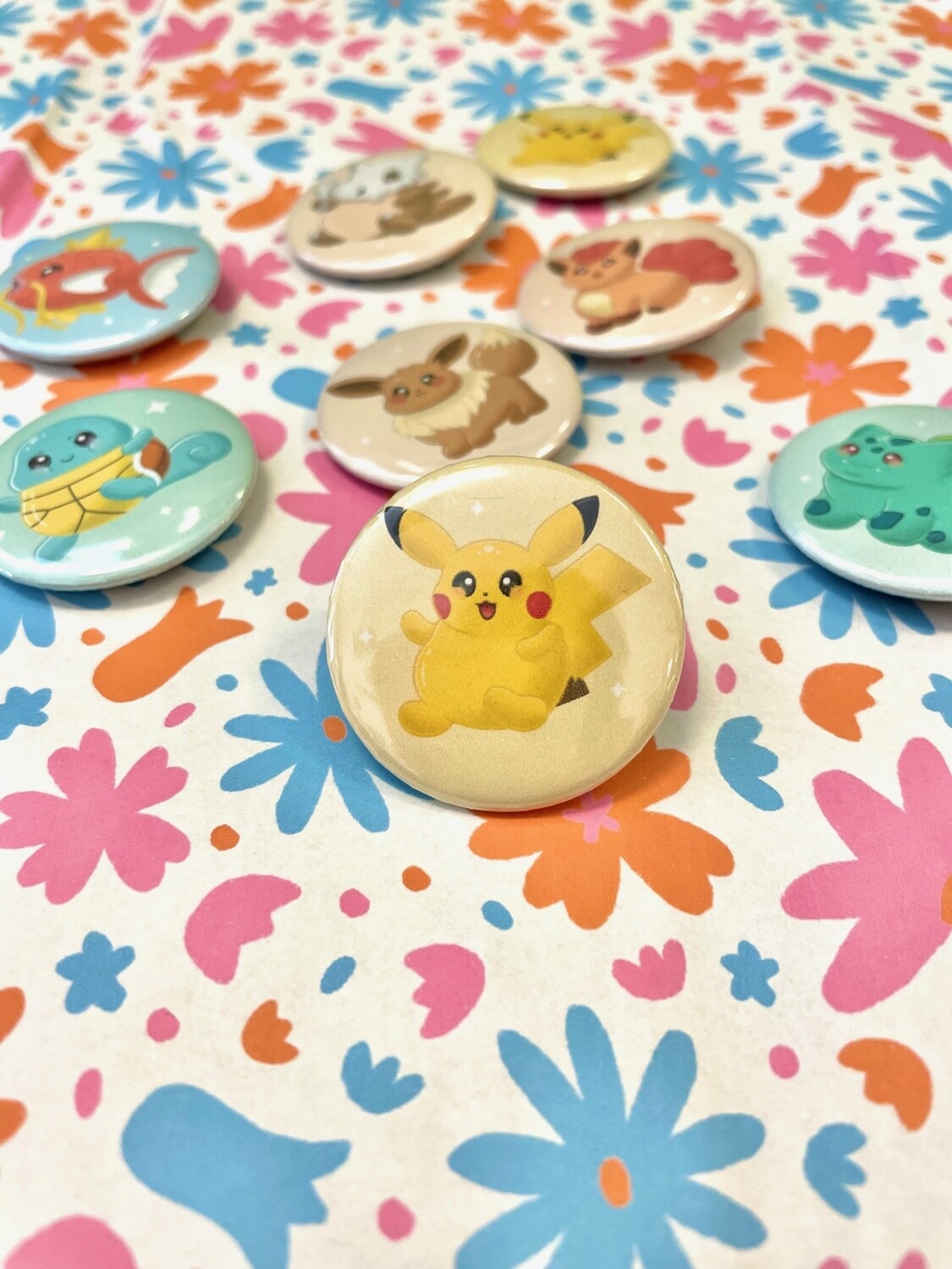 Chonky Pikachu Button Chonky Pikachu Button