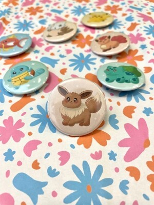 Chonky Eevee Button