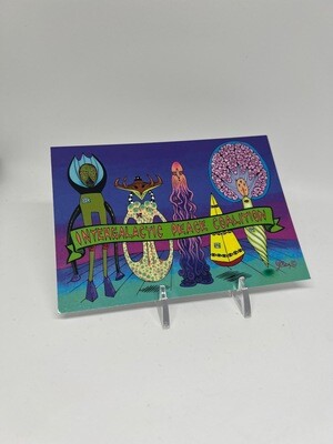 Postcard, Intergalactic Peace Coalition