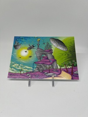 Postcard, Meeting at the Planet of Peace