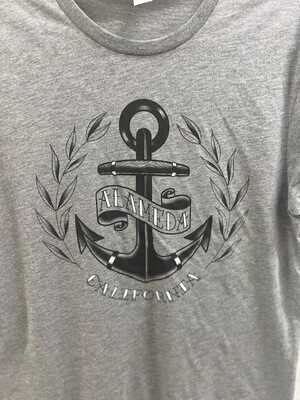 Alameda Aweigh 2.0, Grey Unisex Tee