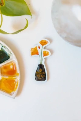 Soy Sauce CA Poppy Sticker Soy Sauce CA Poppy Sticker
