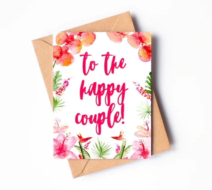 To The Happy Couple Anniversary/Wedding Card