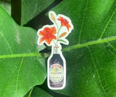 Soy Sauce Tiger Lily Sticker
