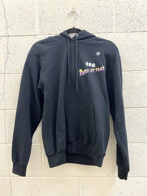 Brb Panic Attack Black Hoodie