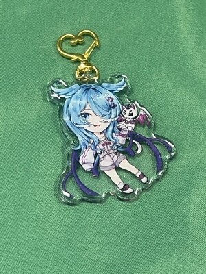 VTuber Elira 3" Charm