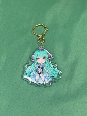 VTuber Finana 3" charm