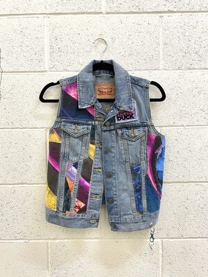 SALE - Vest, Red Duck - Small