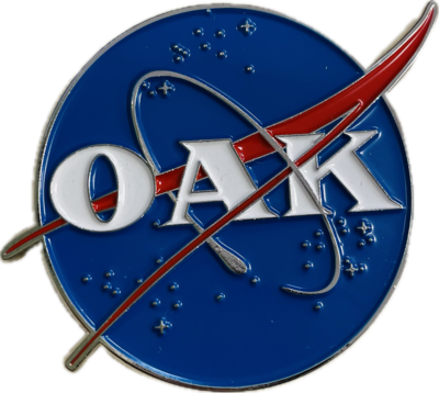OAK/NASA Pin