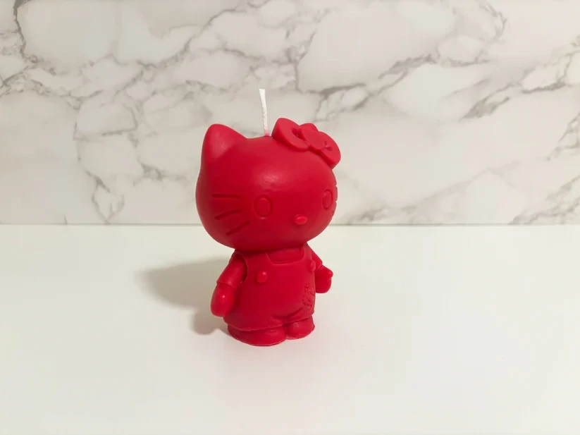 Sweetheart Kitty Candle