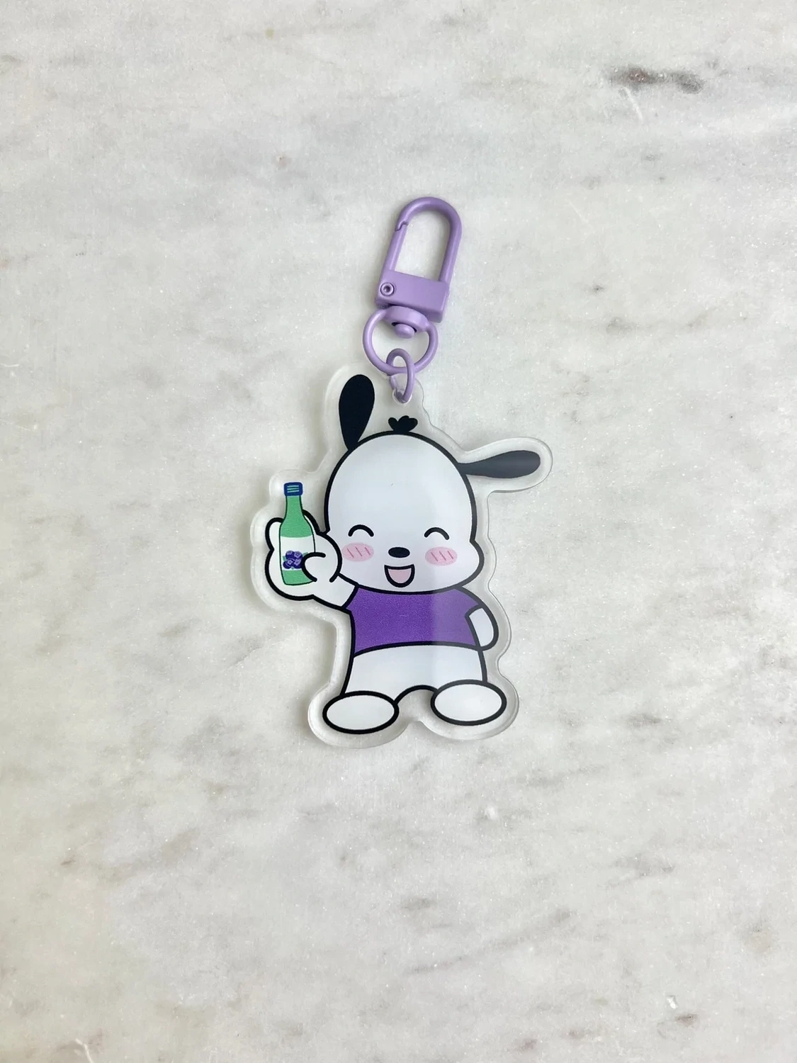 Pochacco Soju Keychain