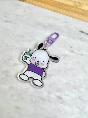 Pochacco Soju Keychain