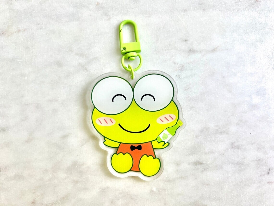 Keroppi Soju Keychain