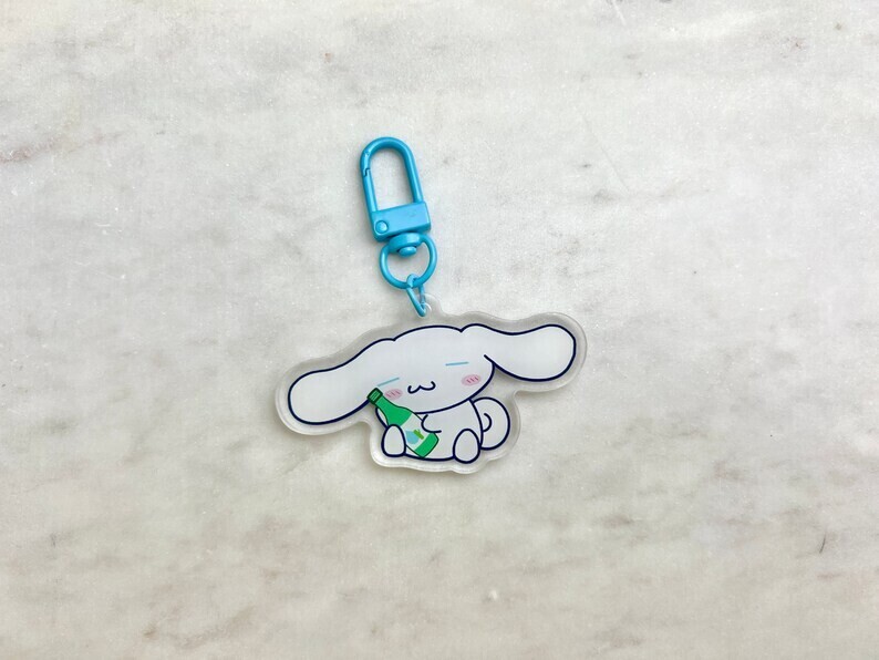 Cinnamoroll Soju Keychain