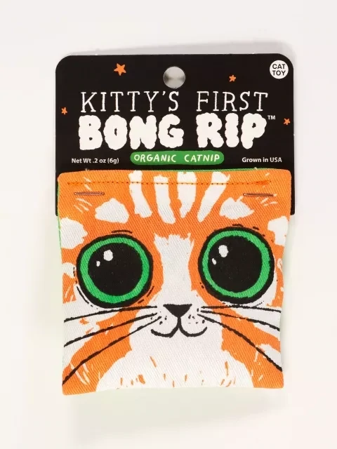 Catnip Cat Toy, Kitty's 1st Bong Rip Catnip Cat Toy, Kitty's 1st Bong Rip