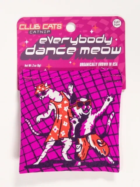 Catnip Cat Toy, Everybody Dance Meow