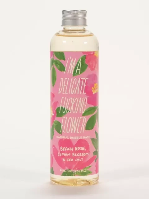 Delicate Flower Bubble Bath, Beach Rose