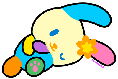 Lazy Hana Sticker
