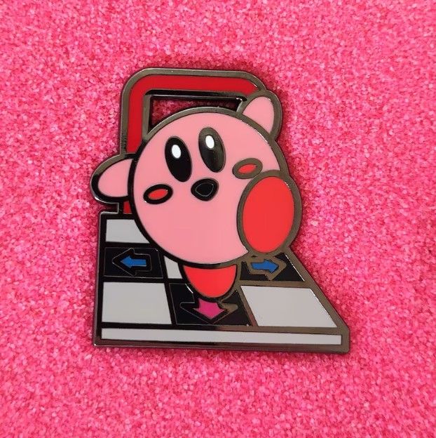 Enamel Pin - Pokemon, Kirby DDR Enamel Pin - Pokemon, Kirby DDR
