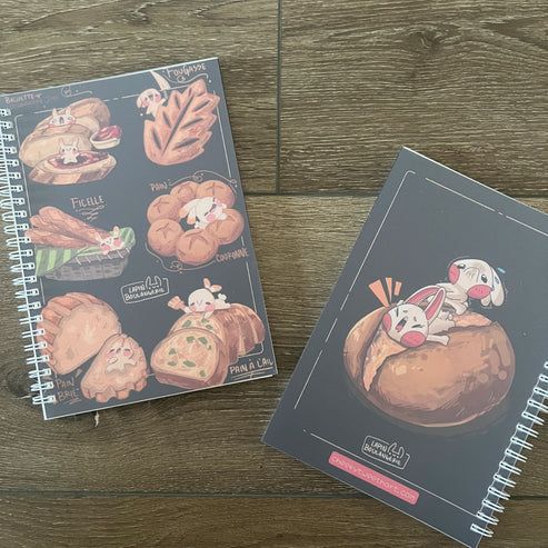 Bread Bun Buns Reusable Sticker Book