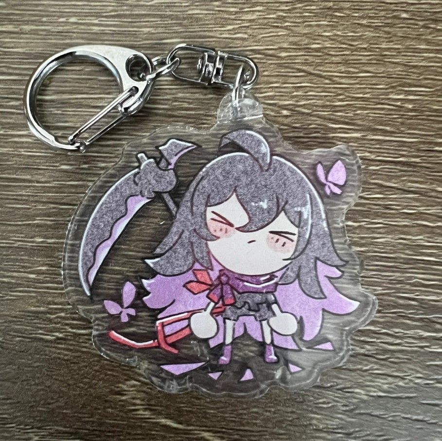 Honkai Star Rail Seele Chibi Acrylic Charm Keychain