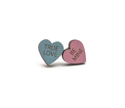 Candy Heart Earrings