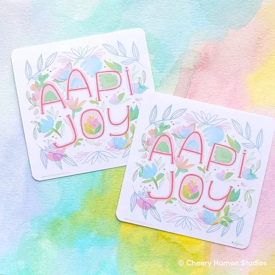 Sticker, AAPI Joy Sticker, AAPI Joy