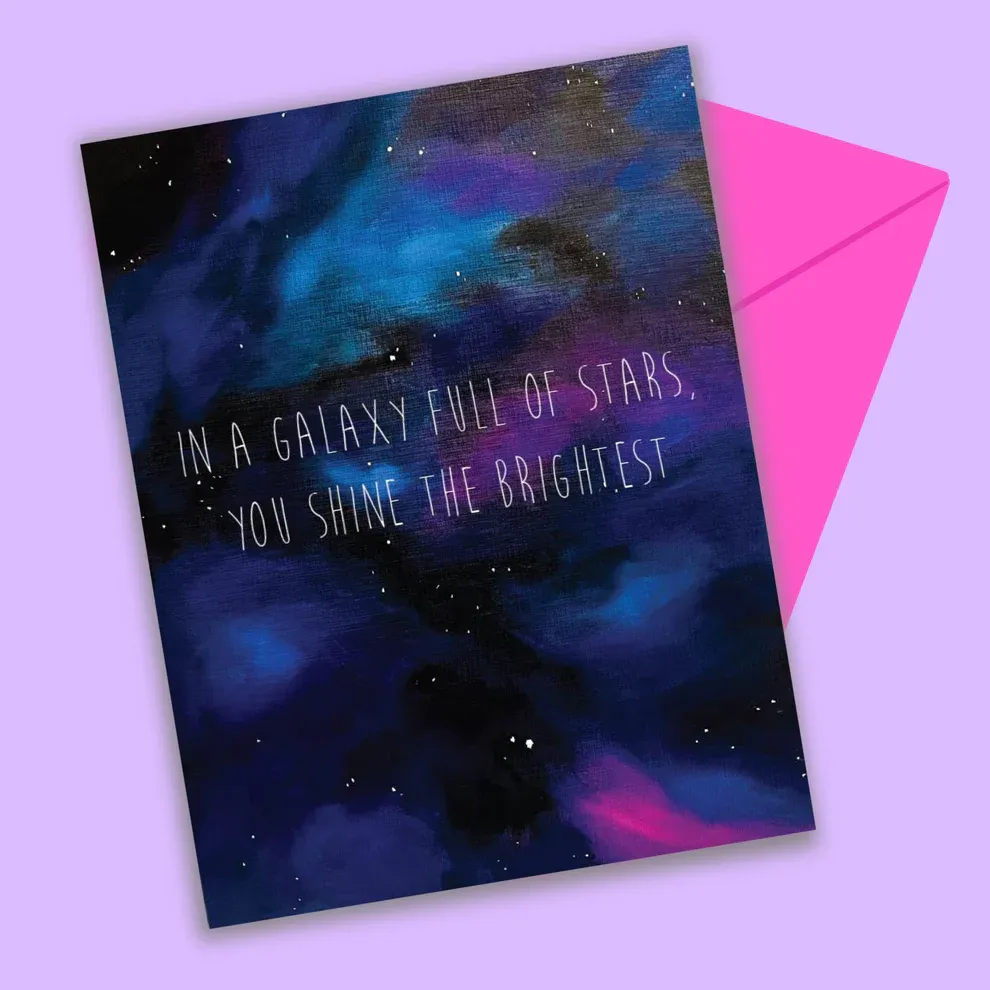 Galaxy Love Card