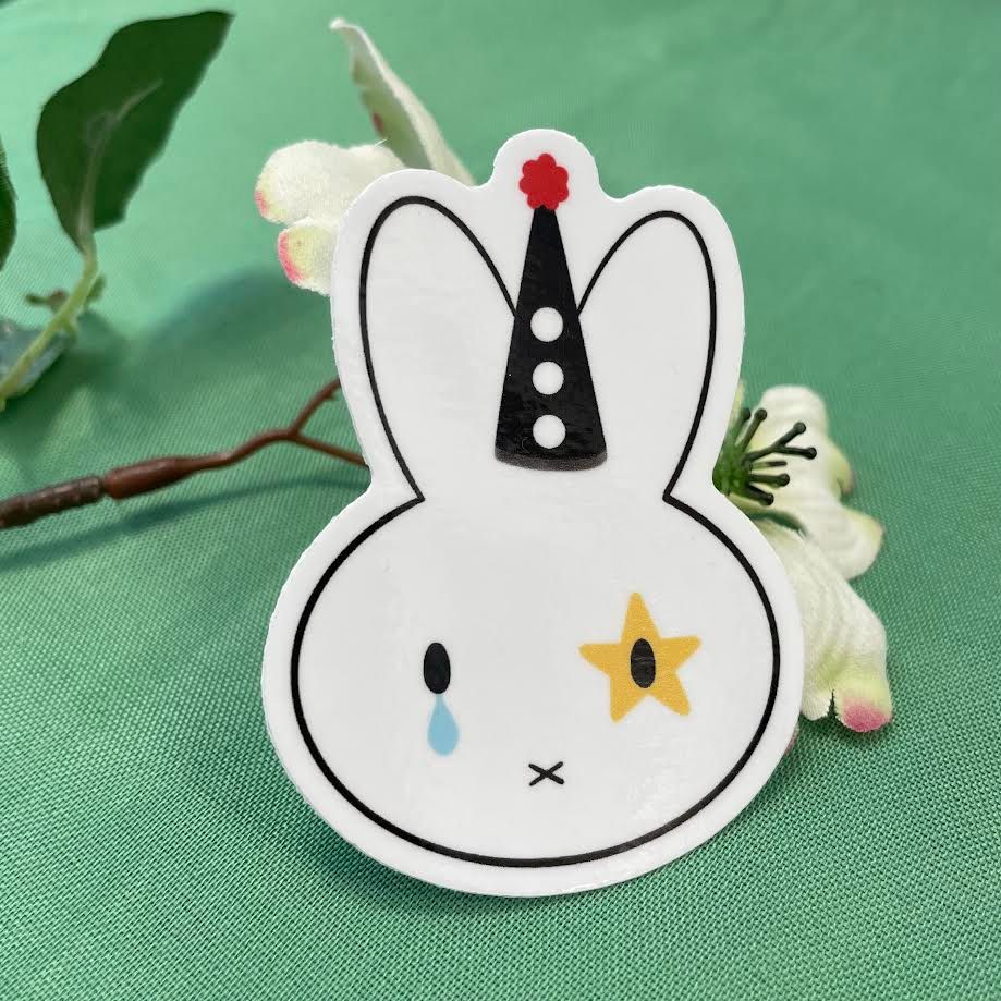 Sticker, Clown Miffy - Tear