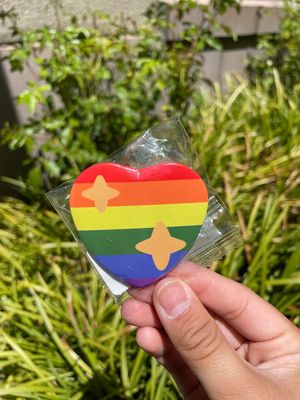 Gay Heart Pin