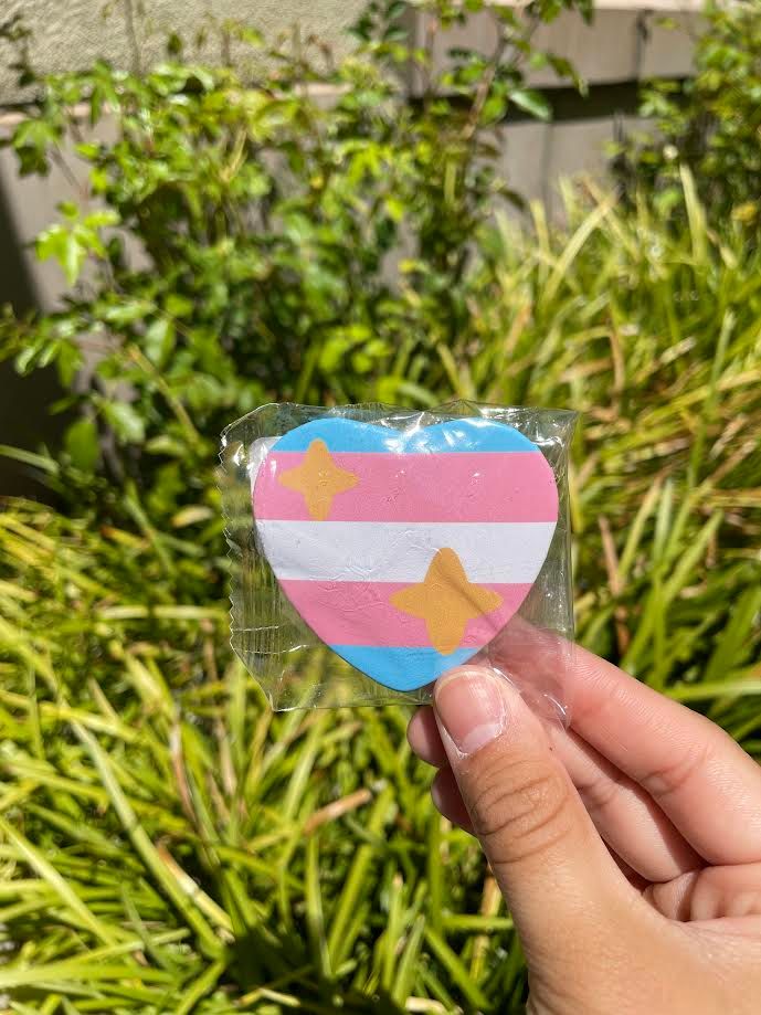 Trans Heart Pin